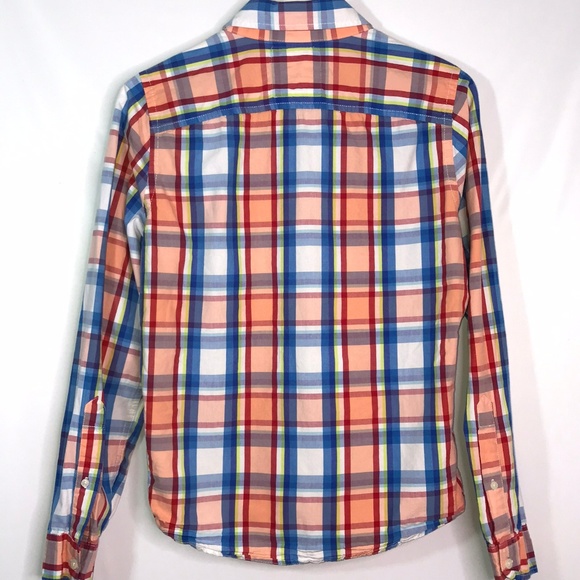 Hollister Long Sleeve Button Down Flannel Shirt - Picture 2 of 3